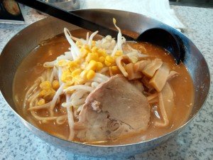 「雪ん子」の味噌ラーメン